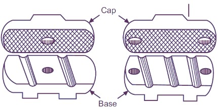 Porcelain cleats