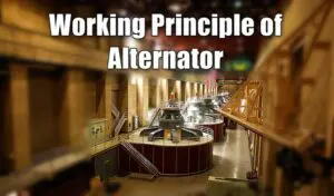 working principle of alternator