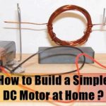 Build a simple dc motor at home