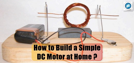 Build a simple dc motor at home