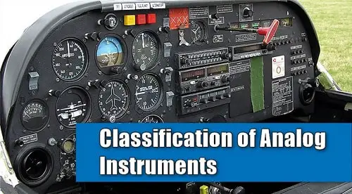 Types of analog instruments