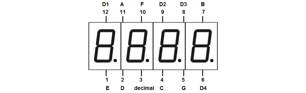 4-digit-7-segment-LED-display-pinout