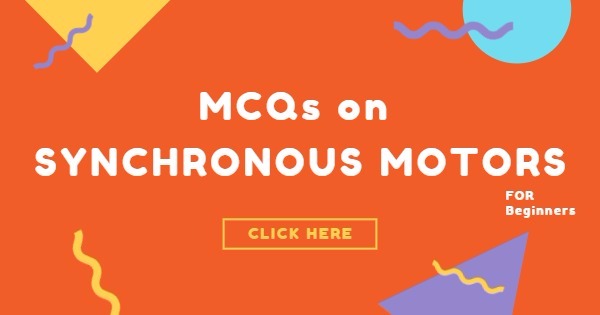 MCQs Synchronous motor