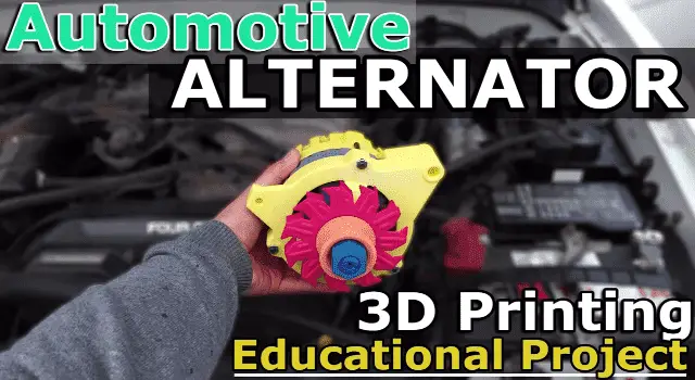 3d printed alternator
