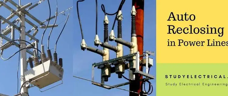 Auto reclosing in power lines heading