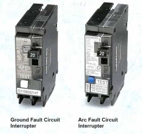 GFCI vs AFCI Circuit Breaker