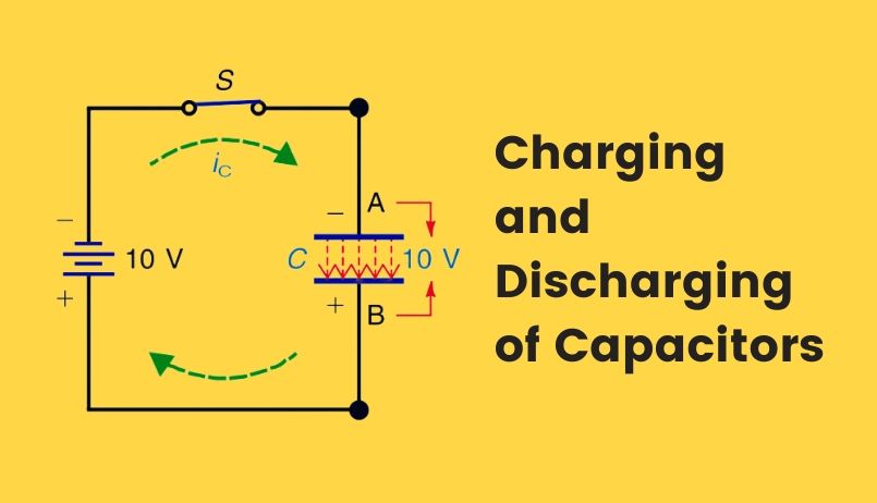 capacitor charging and discharging