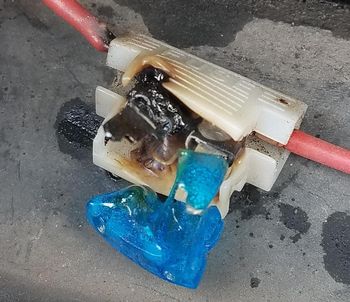 melted fuse