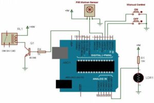 Automatic Light Controller arduino