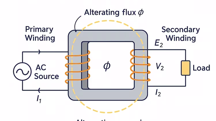 working principle of transformer